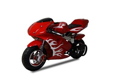 KXD 008 Flamme 50ccm 2T Dirtbike Crossbike Pocketbike