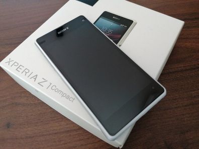 Sony Xperia Z1 Compact 16GB > White / Weiß / simlockfrei / mit Folie