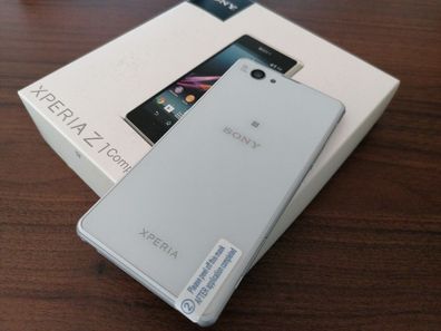 Sony Xperia Z1 Compact 16GB - generalüberholt White / Weiß / simlockfrei / mit Folie