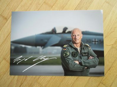 Bundeswehr Inspekteur der Luftwaffe Generalleutnant Ingo Gerhartz - Autogramm!!