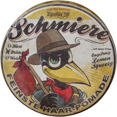 Rumble59 Schmiere Limited Edition - Greasy Lemon - Pomade mittel 140ml