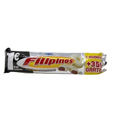 Filipinos Chocolate Blanco 100Gr