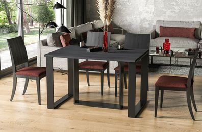 Esstisch 130-250x85 cm erweiterbar Esszimmertisch Kufentisch ausziehbar design