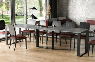 Esstisch 130-310x90 cm erweiterbar Esszimmertisch Kufentisch ausziehbar design