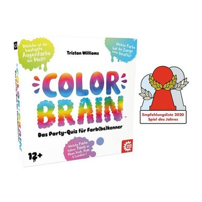 Color Brain (d) Das Party-Quiz fuer Farb(be)kenner, Spieleranzahl: