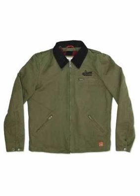 Canvasjacke Iron & Resin Service Jacket olive