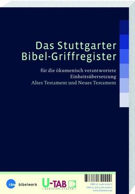 Das Stuttgarter Bibel-Griffregister fuer die oekumenisch verantwort
