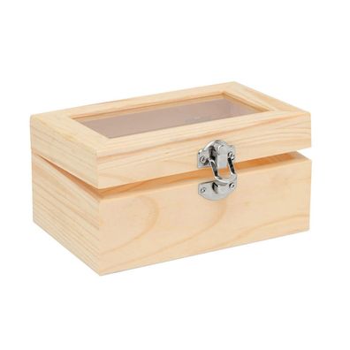 Holzbox mit Acrylglas