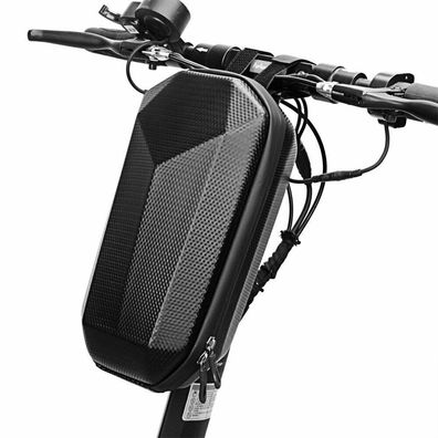 B-Soul Wasserdichte Fahrrad Elektroroller Lenkertasche 4L Carbonmuster schwarz