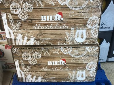 Bier-Adventskalender Bieradventsklander mit 24 Bayerischen Biersorten