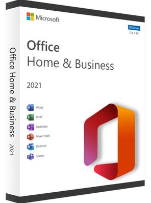 Office Home and Business 2021 für Windows/ PC - 30 Sekunden Versand