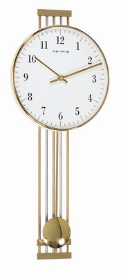 HERMLE Funk-Pendelwanduhr, Messing