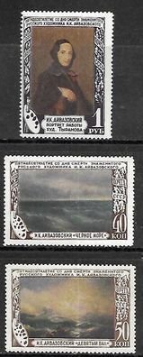 Sowjetunion postfrisch Michel-Nummer 1522-1524