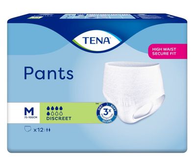 TENA Pants Discreet | 48 Inkontinenzhosen | Gr. M