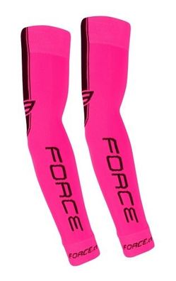 arm warmers FORCE knitted. pink S - M
