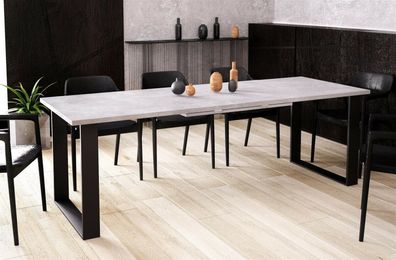 Esstisch 130-210 cm Küchentisch Kufentisch ausziehbar Esszimmertisch design NEU