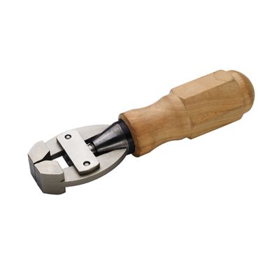 Handschraubstock, Haltewerkzeug, mit Holzgriff, 135 mm, zum Halten von Werkzeugen