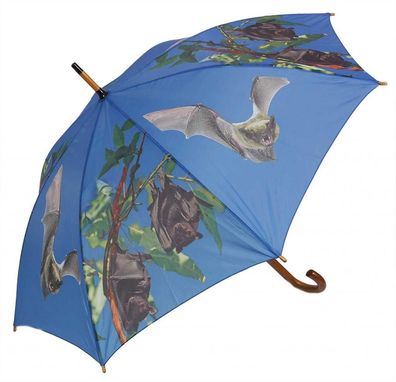 Regenschirm Fledermäuse, Automatikschirm Stockschirm Schirm Schirme Fledermaus Tiere