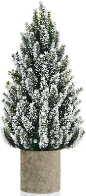 47cm Kleiner Weihnachtsbaum, Mini Weihnachtsbaum mit 170 Zweigen