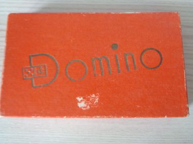 Domino mit Punkten-Holz-VEB Musikspielwaren Blumenau