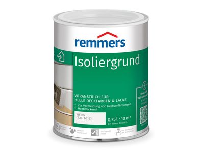 Remmers Isoliergrund weiss Voranstrich Grundierung Holzschutz 0,75 2,5 5,0 l