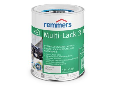 Remmers Multilack Lack Metallschutz Deckfarbe Universallack 3in1 0,375 0,75 2,5l