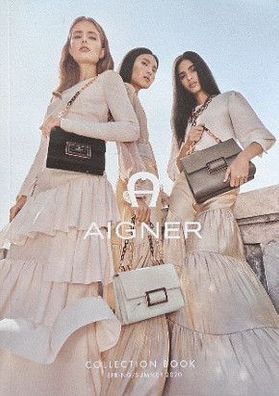 AIGNER Mode Taschen Katalog Magazin Bag Collection Book Frühling Sommer 2020