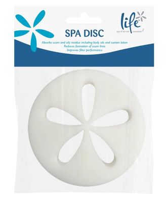 Life Spa Disc für Whirlpools absorbiert Öle und Fette im Wasser