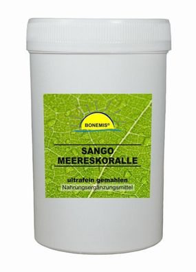 Sango Meereskoralle (Original aus Okinawa, Japan), 250 g in Dose, Bonemis®