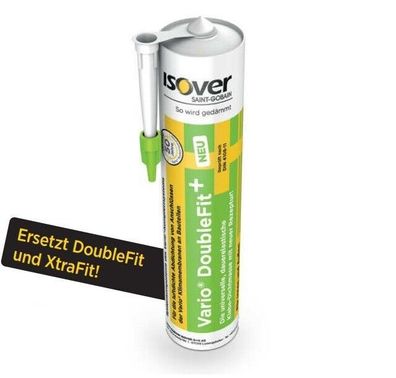 Isover Vario DoubleFit Plus Dichtstoff Kartusche Kleber Dichtmasse 310 ml