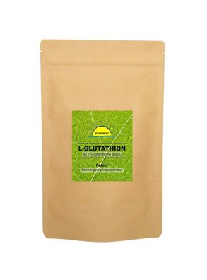 L-Glutathion (pflanzlich, reduced/ bioaktiv), ohne Zusätze, 30 g Pulver, Bonemis®