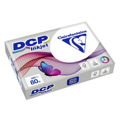 Clairefontaine DCP Inkjet 50700C Tintenstrahlpapier 80g/ m² - 2500 Blatt weiß