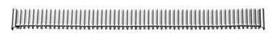 Flex-Metallband Edelstahl 12-14mm Stahl poliert/ mattiert mit Wechselanstoß