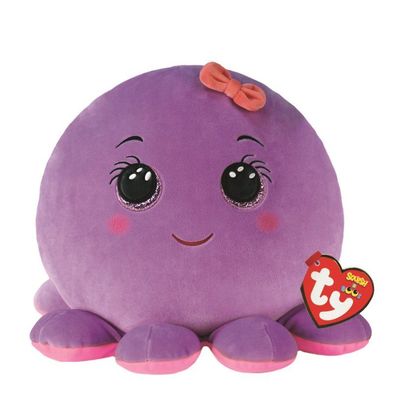 Ty 39242 Squish-A-Boo Octavia Octopus Plüsch Kissen 35cm Plush Pillow Stofftier