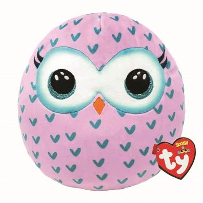 Ty 39317 Squish-A-Boo Winks Owl Eule Plüsch Kissen 35cm Plush Pillow Stofftier