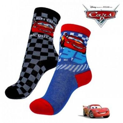 Cars Doppel-Pack Kinder Socken Strümpfe