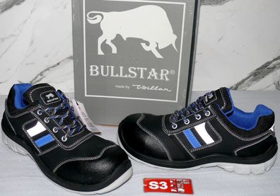Bullstar 2680 Sicherheits Arbeits Schuhe EVO S3 EVA Fußbett SRC-Norm Reflex BLK