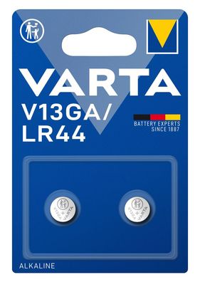 Varta V13GA/ LR44 Batterie - 2er-Blister