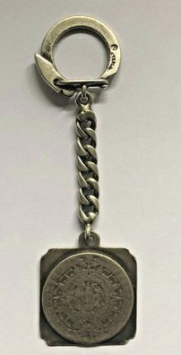 Schlüsselanhänger Mexico - Sterlingsilber - Inca-Symbol - 20,8 Gramm