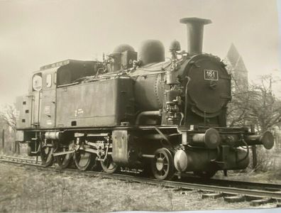 Lok 161 - Teutoburger Wald-Eisenbahn - Original Aufnahme - Großfoto 24 x 18 cm