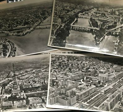 Documentation Aérienne Pédagogique LAPIE - 1958 - 11 Großformatige Fotoaufnahmen