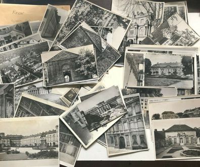122 architektonische Aufnahmen von Chateaus / Schlössern / Städte ca um 1930