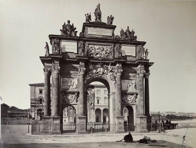 Arco di Trionfo (Firenze) ( Florence ) - Silbergelatine-Print - um 1890