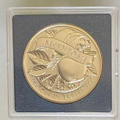 Canada Dollar McIntosh 1796 - 1996 - Elisabeth II - PP in Kapsel - 0,5er Silver