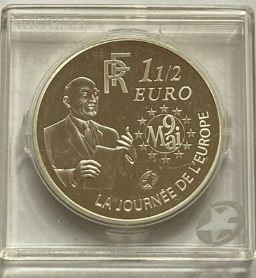 Frankreich, France 1 1/2 Euro Silbermünze, 1,5 Euro Frankreich 2006
