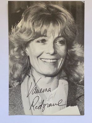 Vanessa Redgrave - Film - original Autogramm - Größe 15 x 10 cm