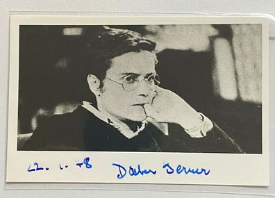 Dieter Berner - Film / Regie - original Autogramm - Größe 14 x 9 cm