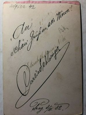 Karl Schlesinger - Theater / Film - original Autogramm - Größe 16 x 11 cm