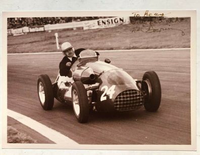 Ken Downing - Formel 1 - original Autogramm - Größe 18 x 12 cm