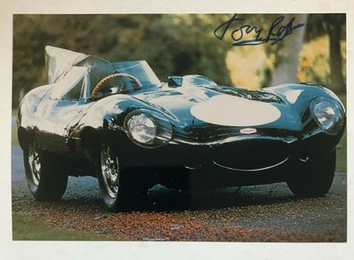Tony Rolt - Formel 1 - original Autogramm - Größe 18 x 12 cm